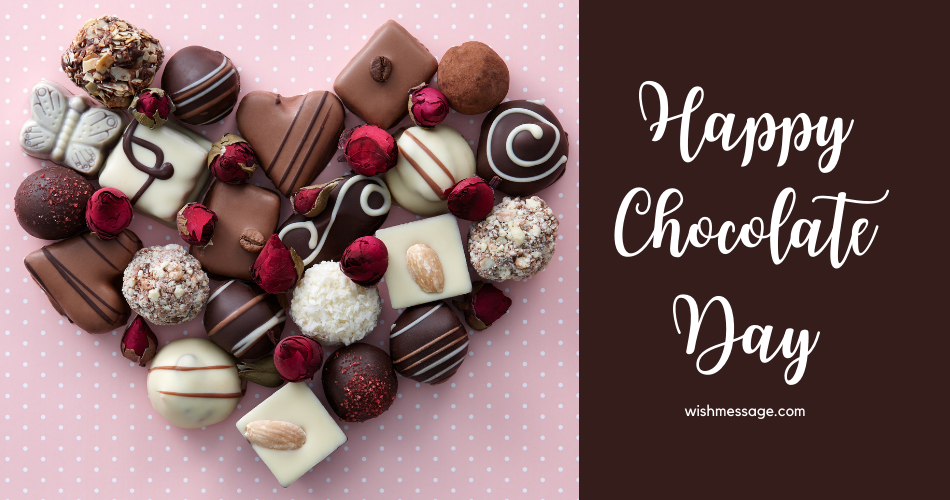 40+ Heartwarming chocolate day messages, wishes for love