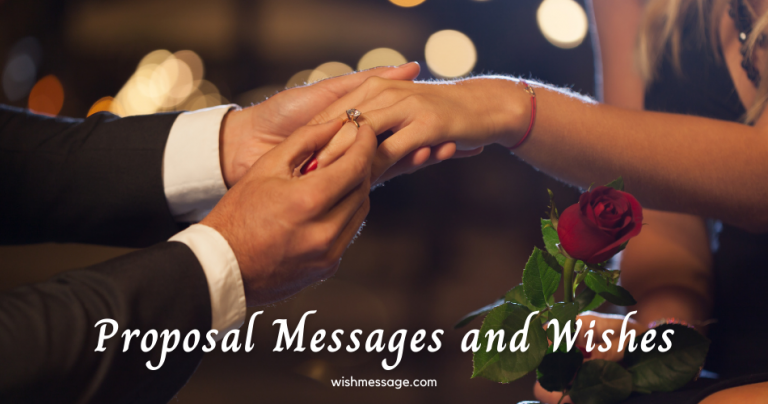 Best Proposal Lines for Crush | Romantic proposal Messages and Wishes