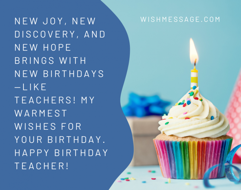 Happy Birthday Wishes For Teacher | Beautiful Birthday Wishes To Teacher