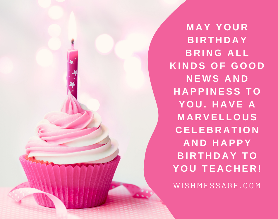 Birthday Wishes for Teacher, Professor