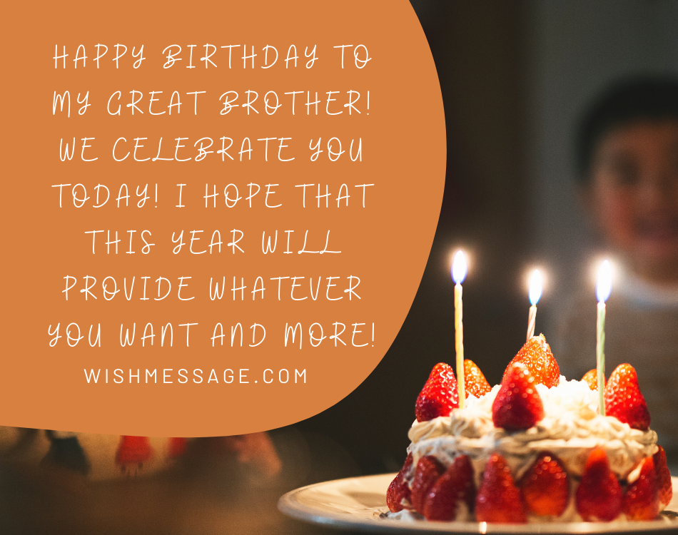 Happy Birthday Brother Wishes Images | Happy Birthday Quotes