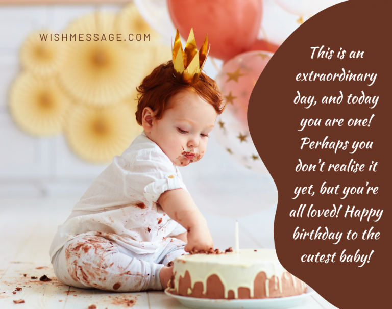 Happy St Birthday Wishes For Baby Girls And Boys Wishmessage