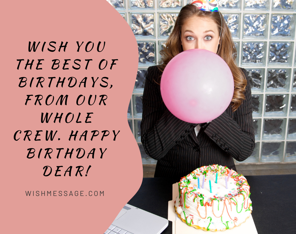 Inspiring Birthday Wishes for a Coworker or Colleague