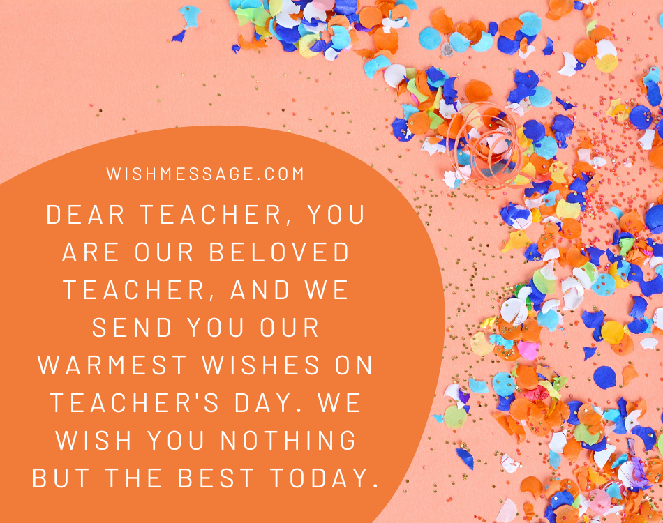 Heart Touching Messages for Teachers on Teachers Day