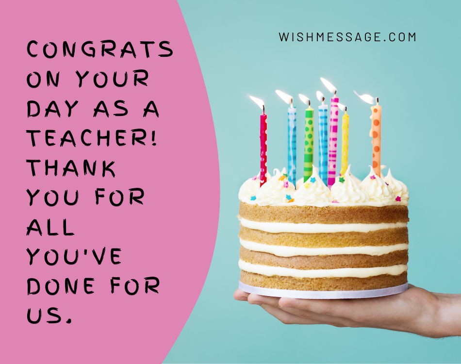 Heartwarming Sweet Messages for Teachers