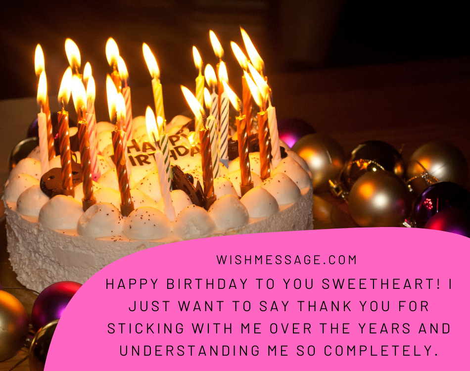 Long Romantic Birthday Wishes For Loved One 