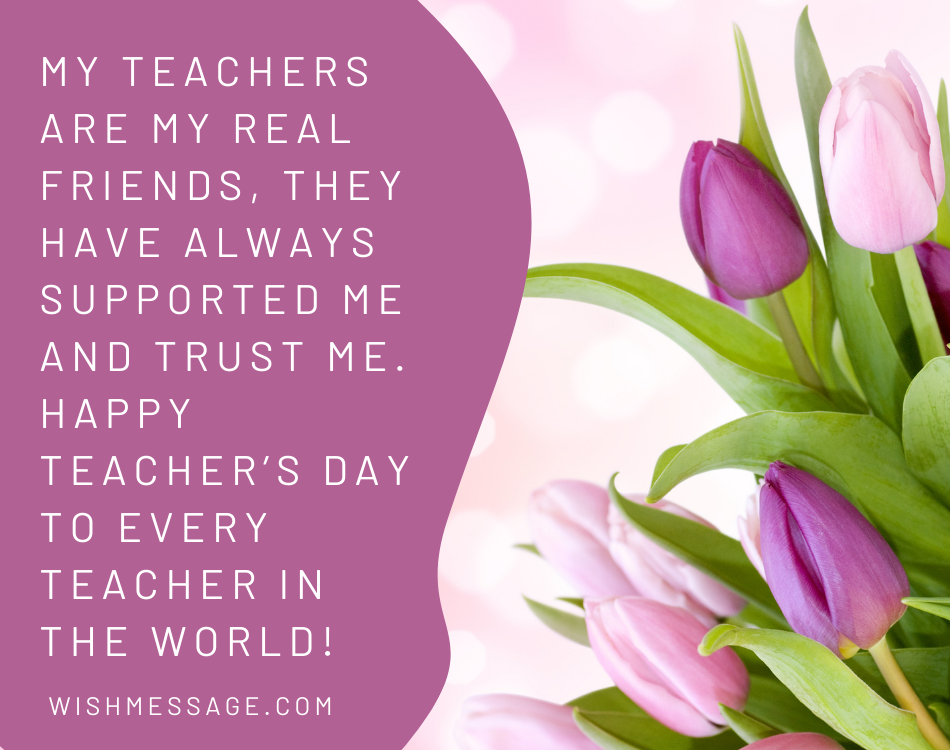 Sweet and Heart Touching Messages for Teachers